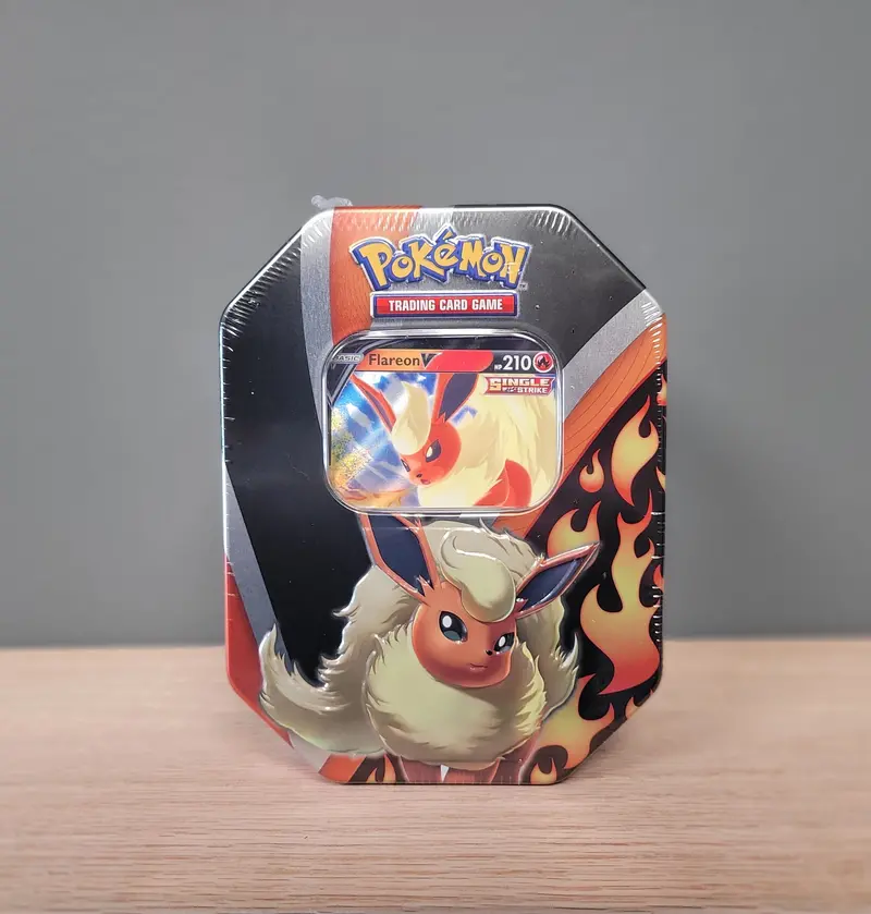 Pokémon Tcg: Eevee Evolutions Tin - Flareon V 1