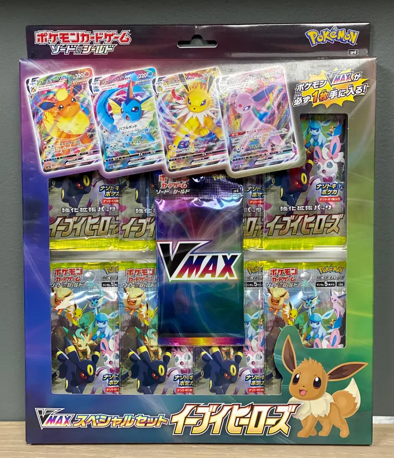 Pokémon Tcg: Eevee Heroes Vmax Box 1