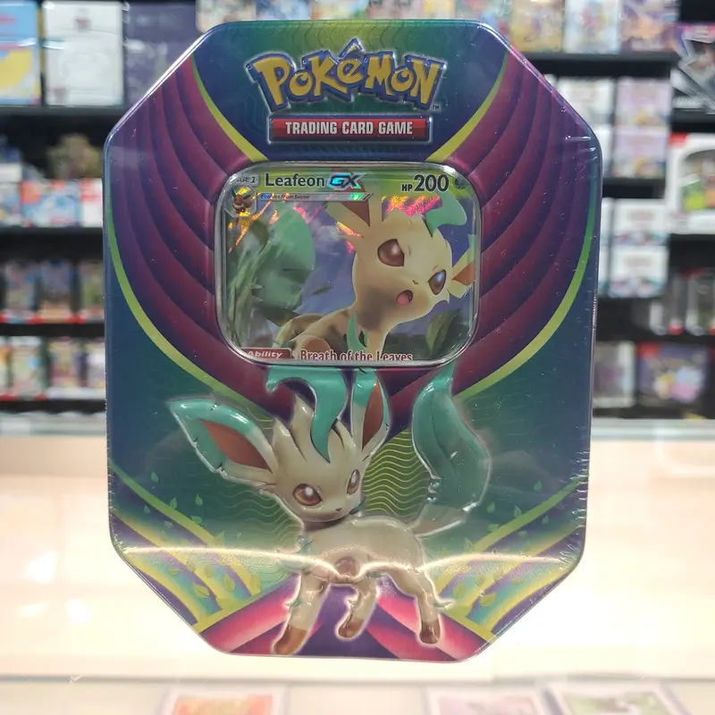 Pokémon Tcg: Evolution Celebration - Collector's Tin (Leafeon Gx) 1