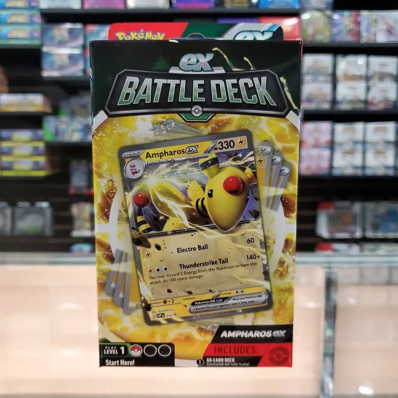Pokémon Tcg: Ex Battle Deck (Ampharos Ex) 1