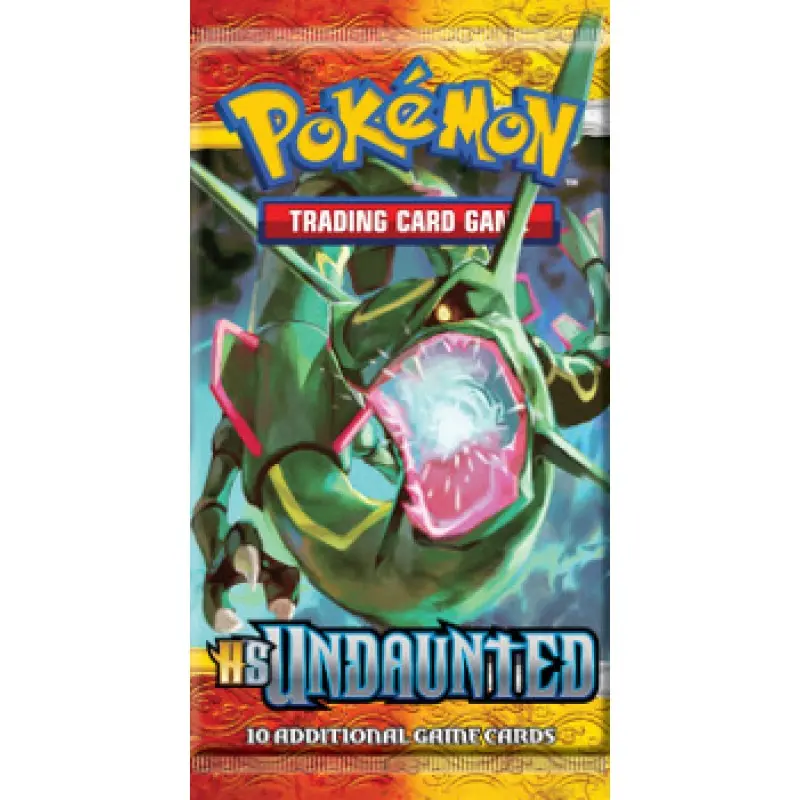 Pokémon Tcg: Heartgold & Soulsilver: Undaunted - Booster Pack 1