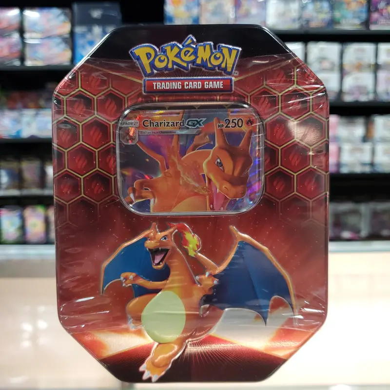 Pokémon Tcg: Hidden Fates - Collector's Tin (Charizard Gx) 1