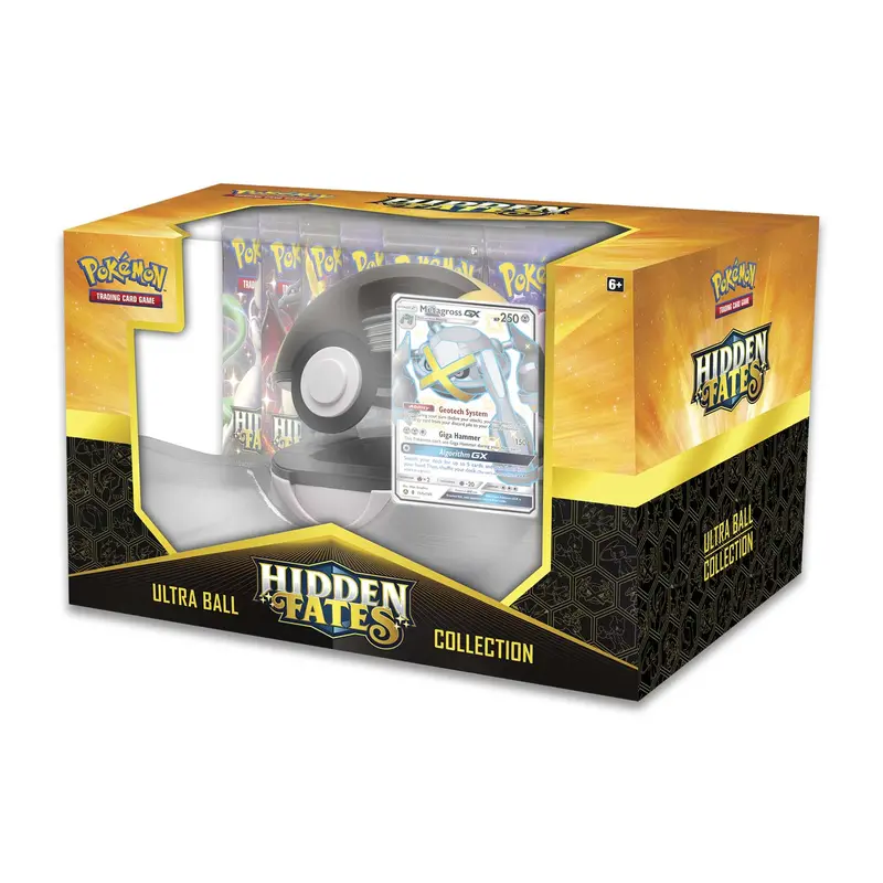 Pokémon Tcg: Hidden Fates - Ultra Ball Collection (Shiny Metagross Gx) 1