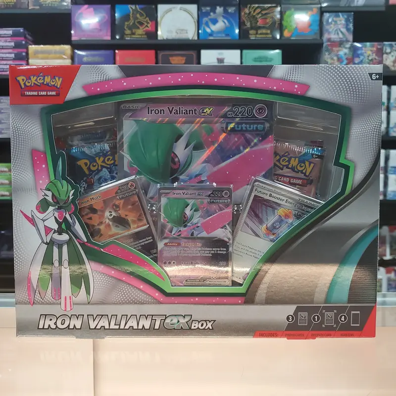 Pokémon Tcg: Iron Valiant Ex Box 1