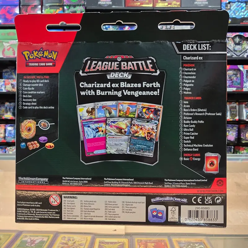 Pokémon Tcg: League Battle Deck (Charizard Ex) 2