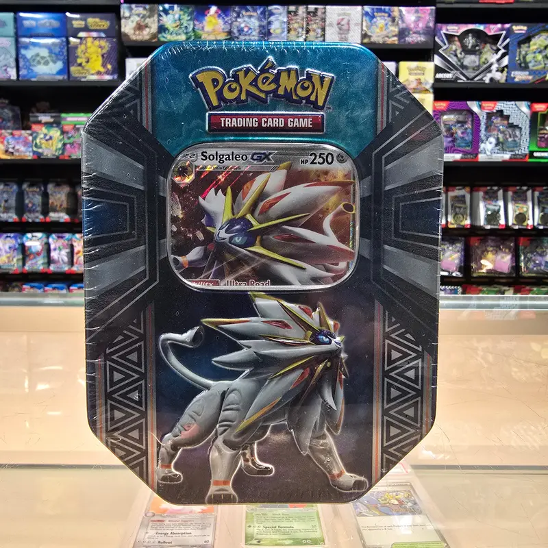 Pokémon Tcg: Legends Of Alola Tin (Solgaleo Gx) 1