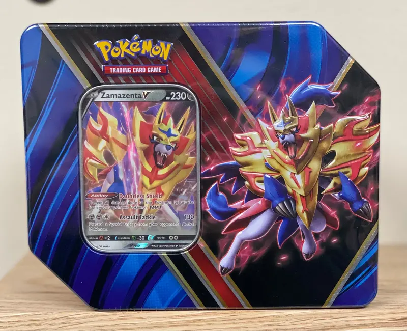 Pokémon Tcg: Legends Of Galar Tin - Zamazenta V 1