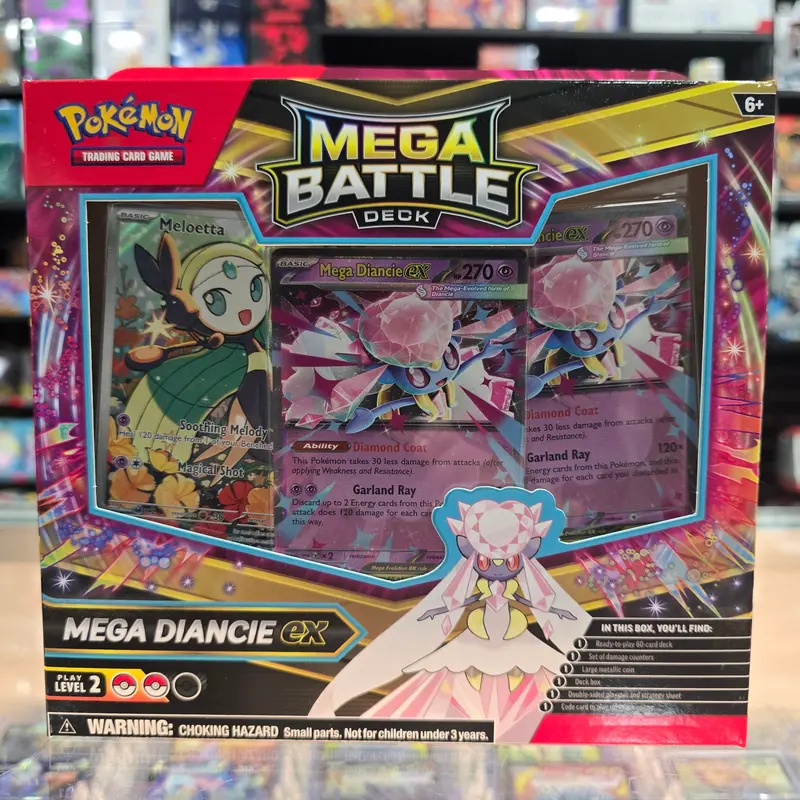Pokémon Tcg: Mega Battle Deck (Mega Diancie Ex) (Limit 1) 1