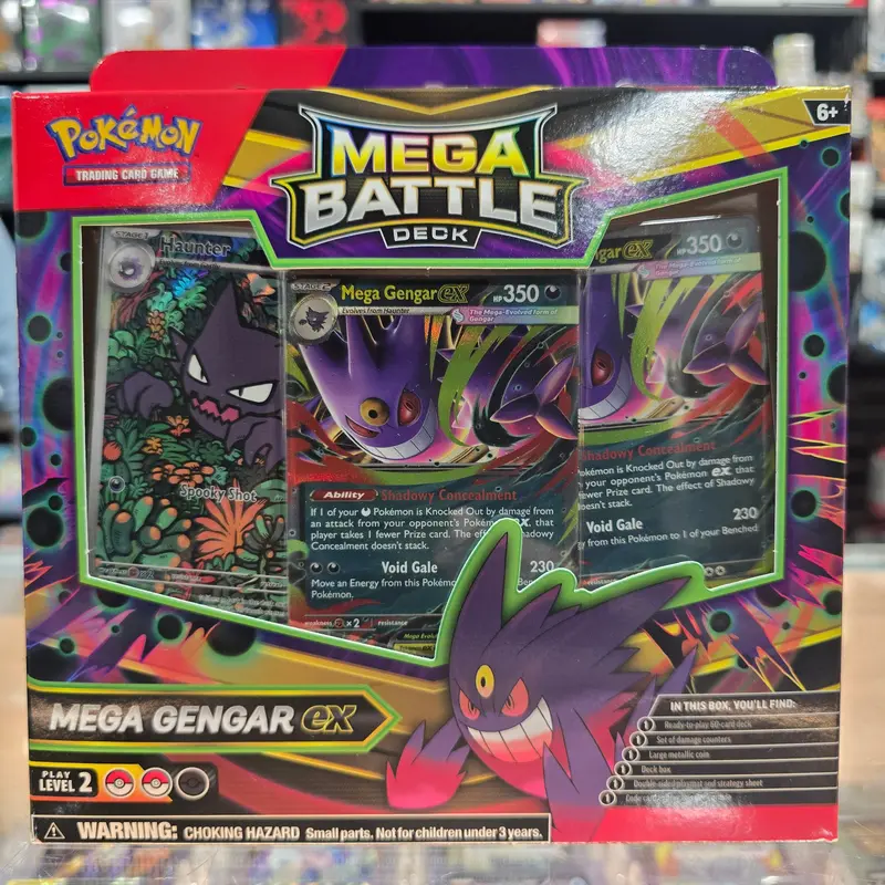 Pokémon Tcg: Mega Battle Deck (Mega Gengar Ex) (Limit 1) 1