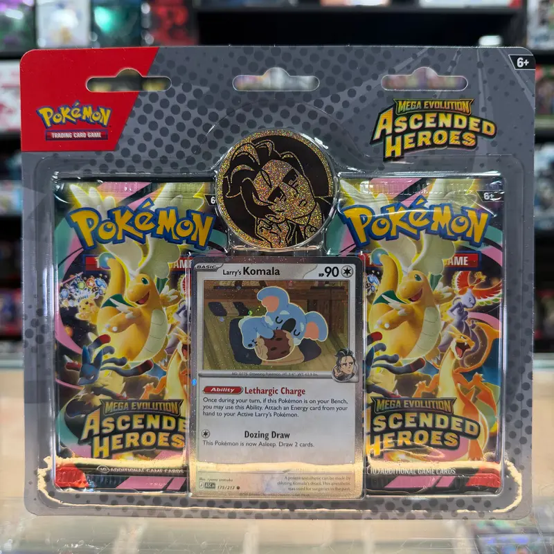 Pokémon Tcg: Mega Evolution: Ascended Heroes - 2-Pack Blister (Larry) (Limit 1) 1