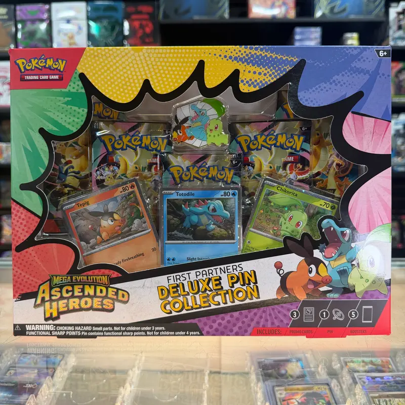 Pokémon Tcg: Mega Evolution: Ascended Heroes - First Partners Deluxe Pin Collection (Limit 1) 1