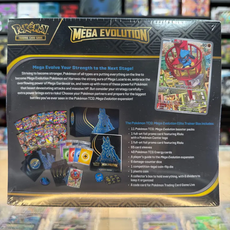 Pokémon Tcg: Mega Evolution - Elite Trainer Box (Mega Lucario) (Pokémon Center Exclusive) 2