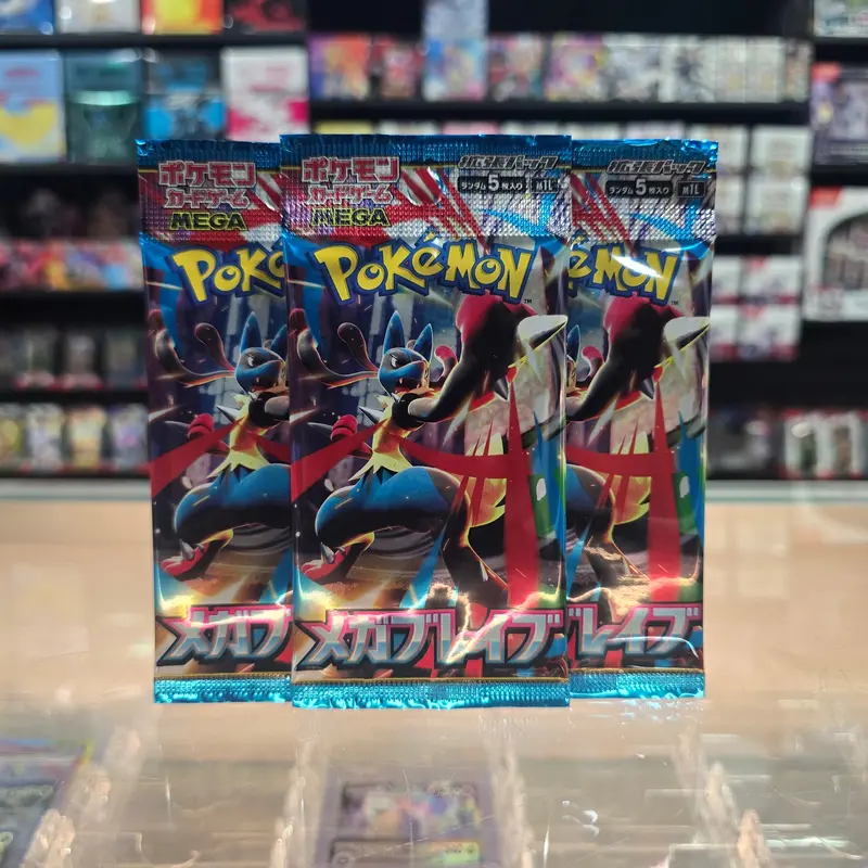 Pokémon Tcg: Mega Evolution: Mega Brave - Booster Pack (J) 1