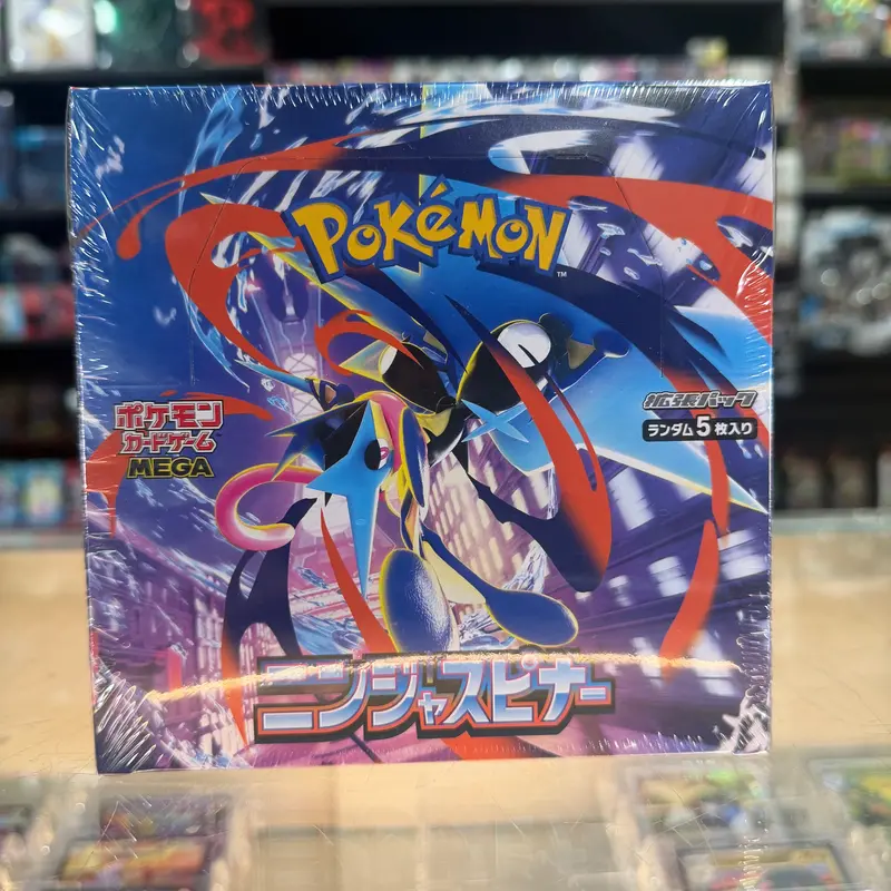 Pokémon Tcg: Mega Evolution: Ninja Spinner - Booster Box (J) 1