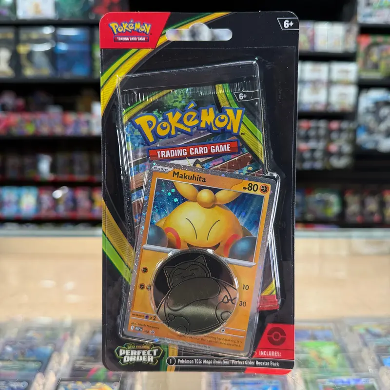 Pokémon Tcg: Mega Evolution: Perfect Order - Single Pack Blister (Makuhita) (Limit 2) 1