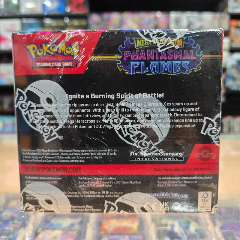 Pokémon Tcg: Mega Evolution: Phantasmal Flames - Booster Box (Limit 1) 2