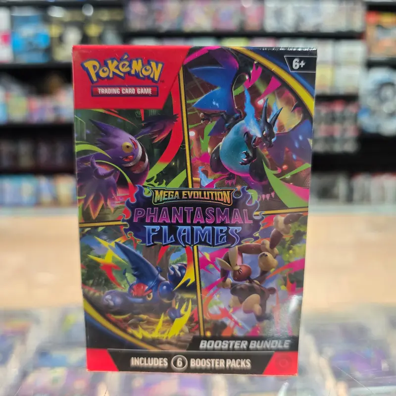 Pokémon Tcg: Mega Evolution: Phantasmal Flames - Booster Bundle (Limit 1) 1