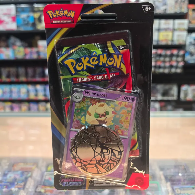Pokémon Tcg: Mega Evolution: Phantasmal Flames - Single Pack Blister (Whimsicott) 1