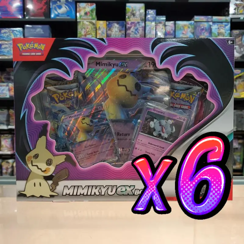Pokémon Tcg: Mimikyu Ex Box (Case Of 6) 1