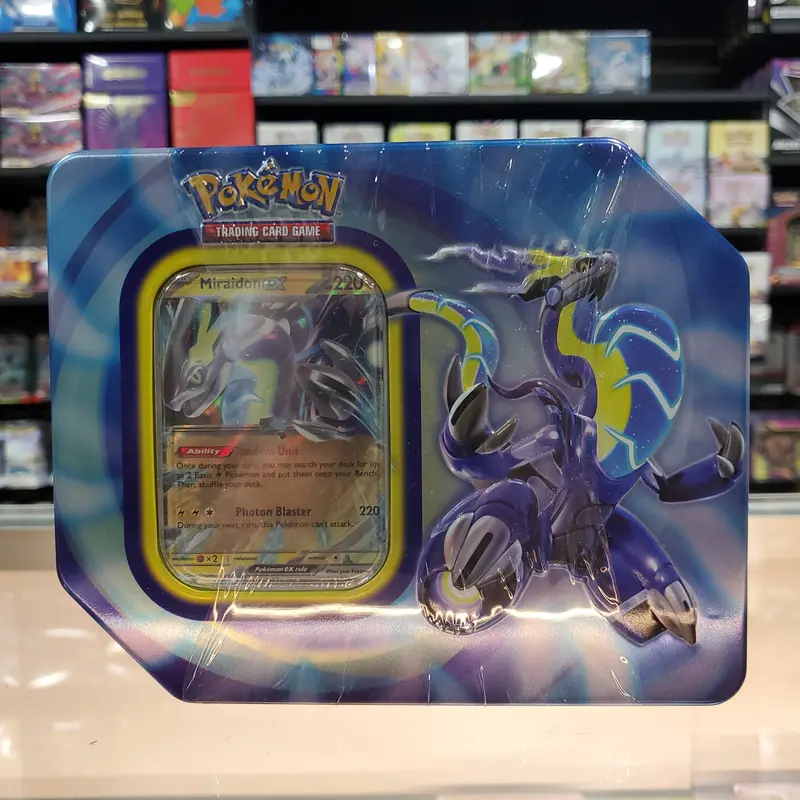 Pokémon Tcg: Paldea Legends Tins (Miraidon Ex) 1