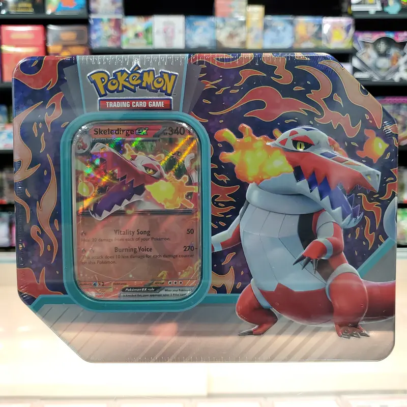 Pokémon Tcg: Paldea Partners Tin (Skeledirge Ex) 1