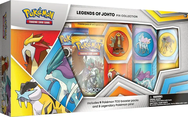 Pokémon Tcg: Pin Collection - Legends Of Johto 1