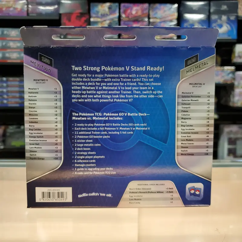 Pokémon Tcg: Pokémon Go - V Battle Deck (Mewtwo V Vs. Melmetal V) 2