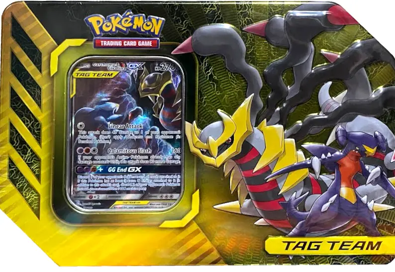 Pokémon Tcg: Power Partnership Tin (Garchomp & Giratina Gx) 1