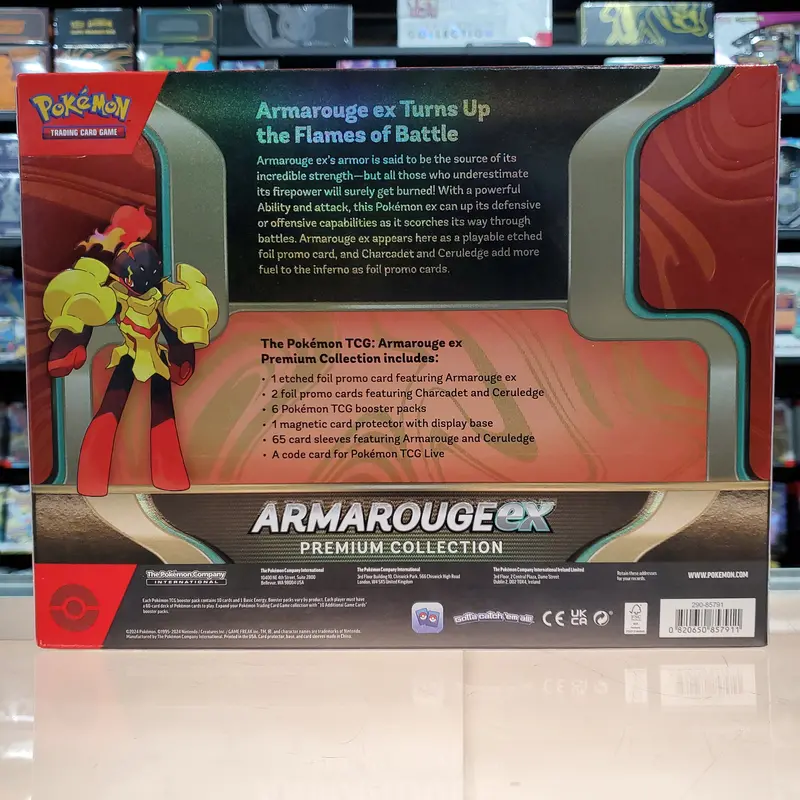 Pokémon Tcg: Premium Collection (Armarouge Ex) 2