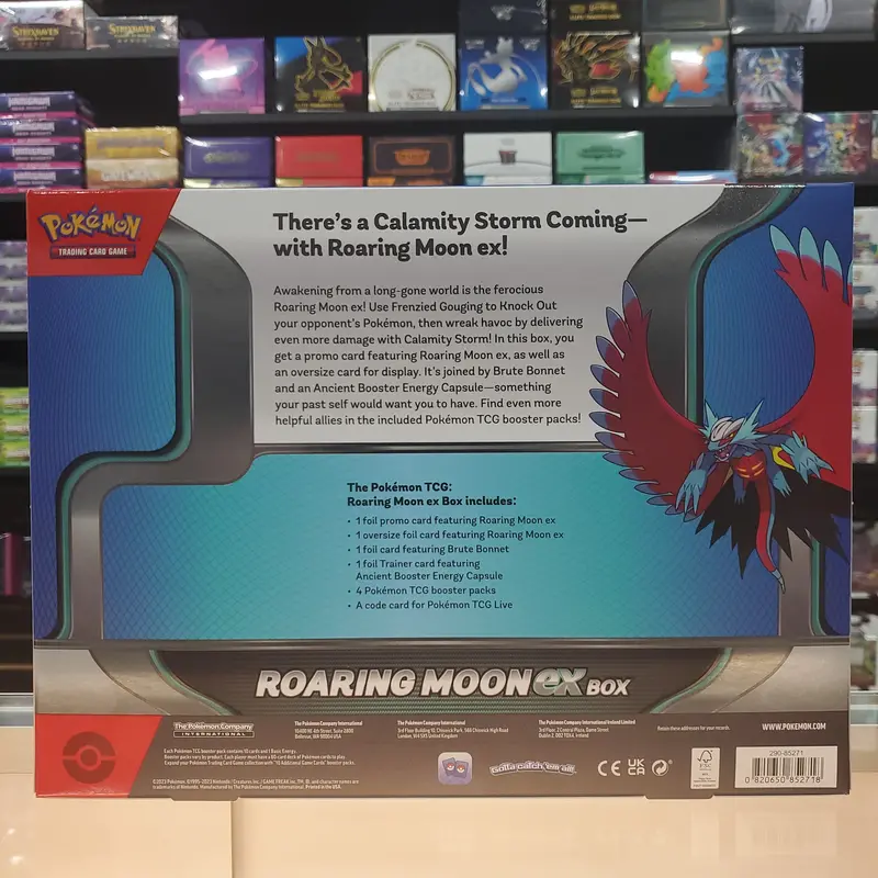 Pokémon Tcg: Roaring Moon Ex Box 2