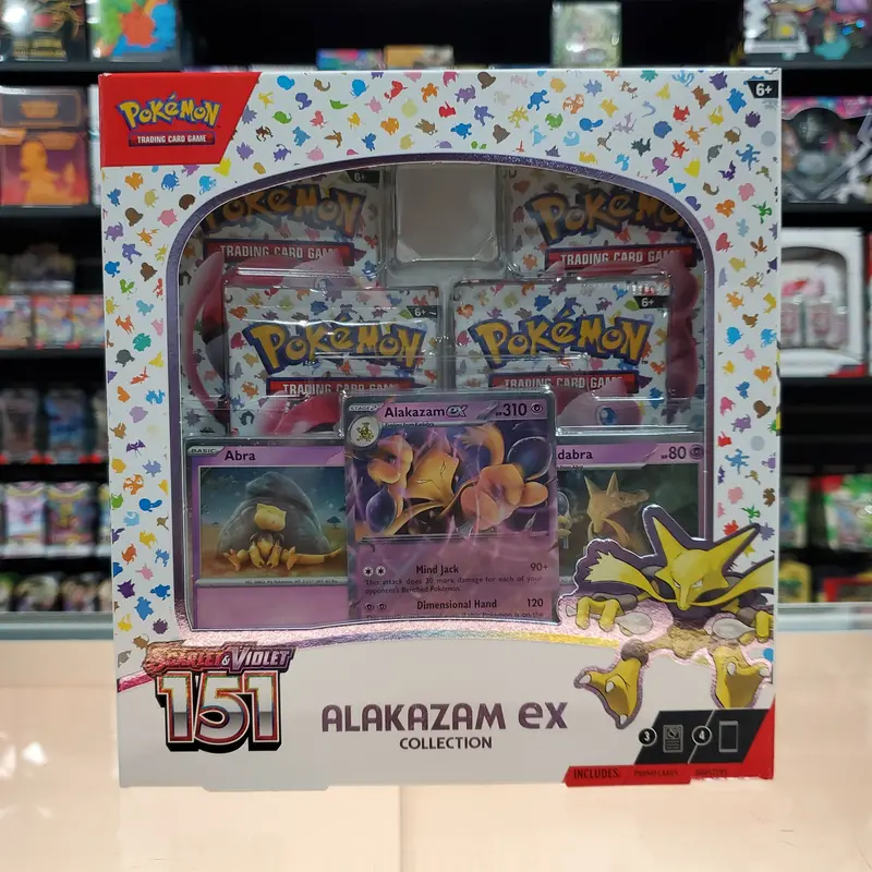 Pokémon Tcg: Scarlet & Violet: 151 - Alakazam Ex Box 1
