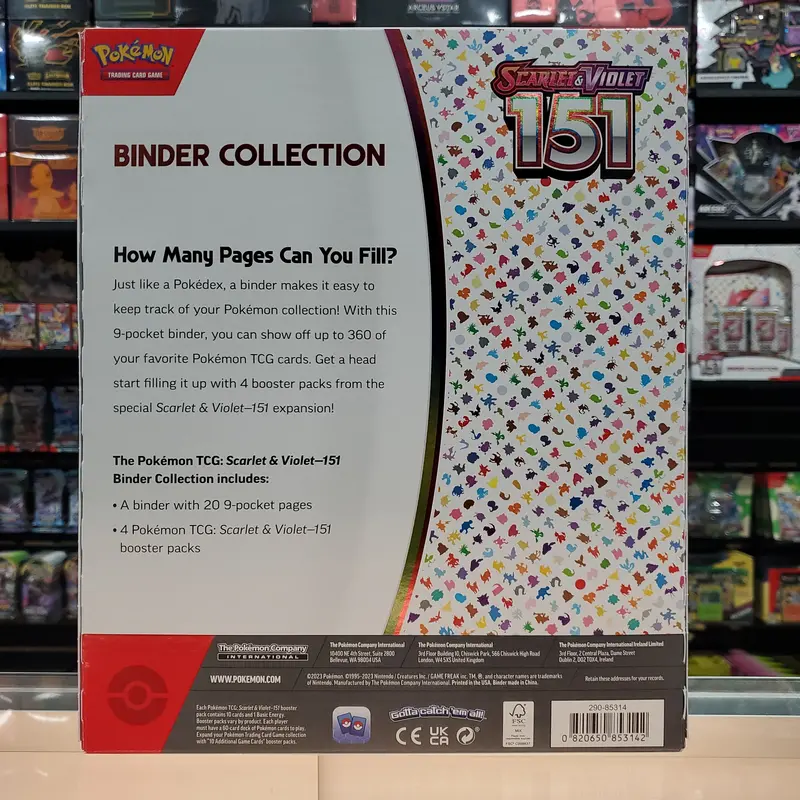 Pokémon Tcg: Scarlet & Violet: 151 - Binder Collection 2