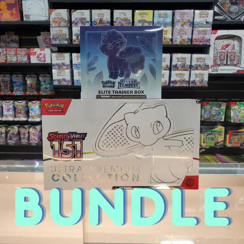 Pokémon Tcg: Scarlet & Violet: 151 - Ultra-Premium Collection / Silver Tempest Etb Bundle 1