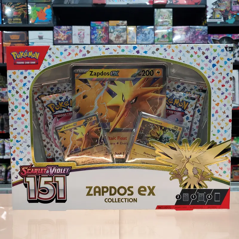 Pokémon Tcg: Scarlet & Violet: 151 - Zapdos Ex Box 1