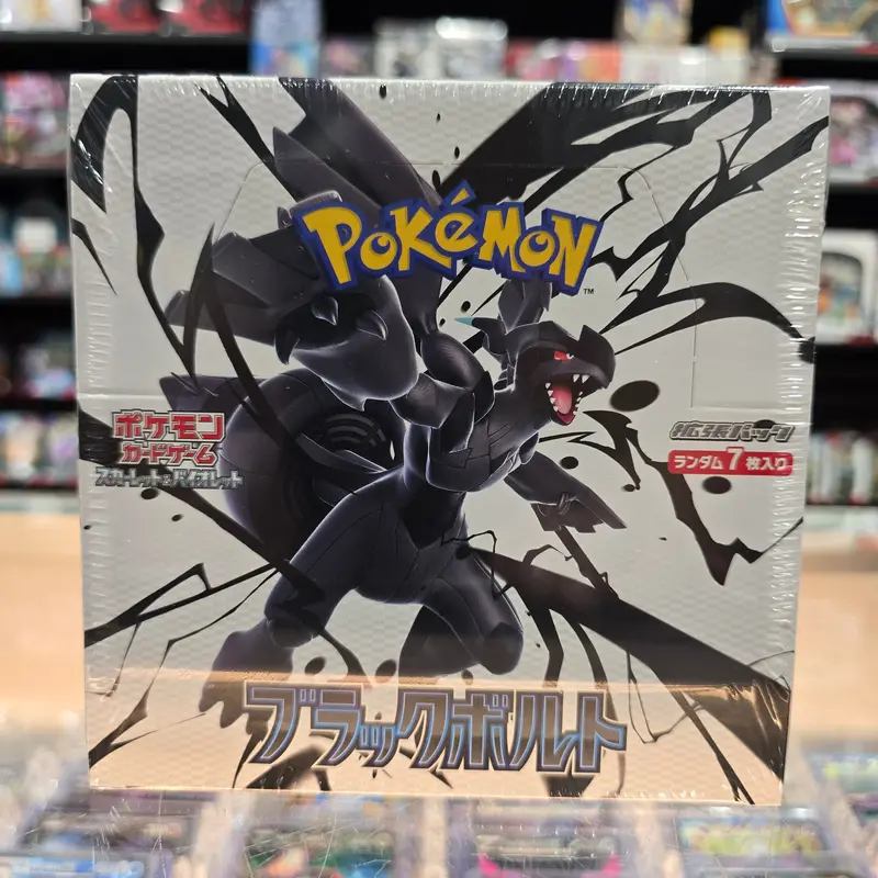 Pokémon Tcg: Scarlet & Violet: Black Bolt - Booster Box (J) 1