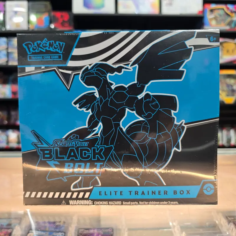 Pokémon Tcg: Scarlet & Violet: Black Bolt - Elite Trainer Box (Limit 1) 1