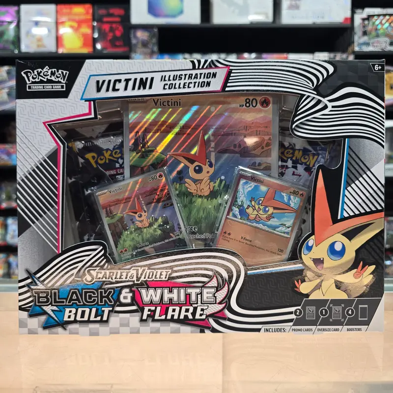 Pokémon Tcg: Scarlet & Violet: Black Bolt - Unova Victini Illustration Collection (Limit 1) 1