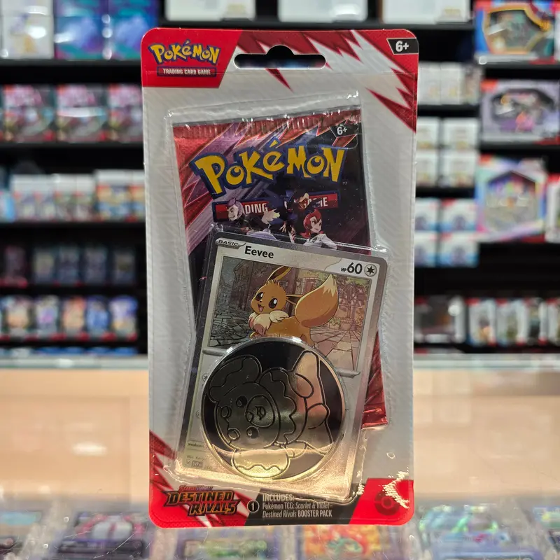 Pokémon Tcg: Scarlet & Violet: Destined Rivals - Single Pack Blister (Eevee) (Limit 1) 1