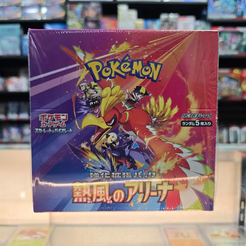 Pokémon Tcg: Scarlet & Violet: Heat Wave Arena - Booster Box 1