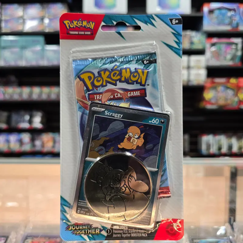 Pokémon Tcg: Scarlet & Violet: Journey Together - Single Pack Blister (Scraggy) (Limit 1) 1