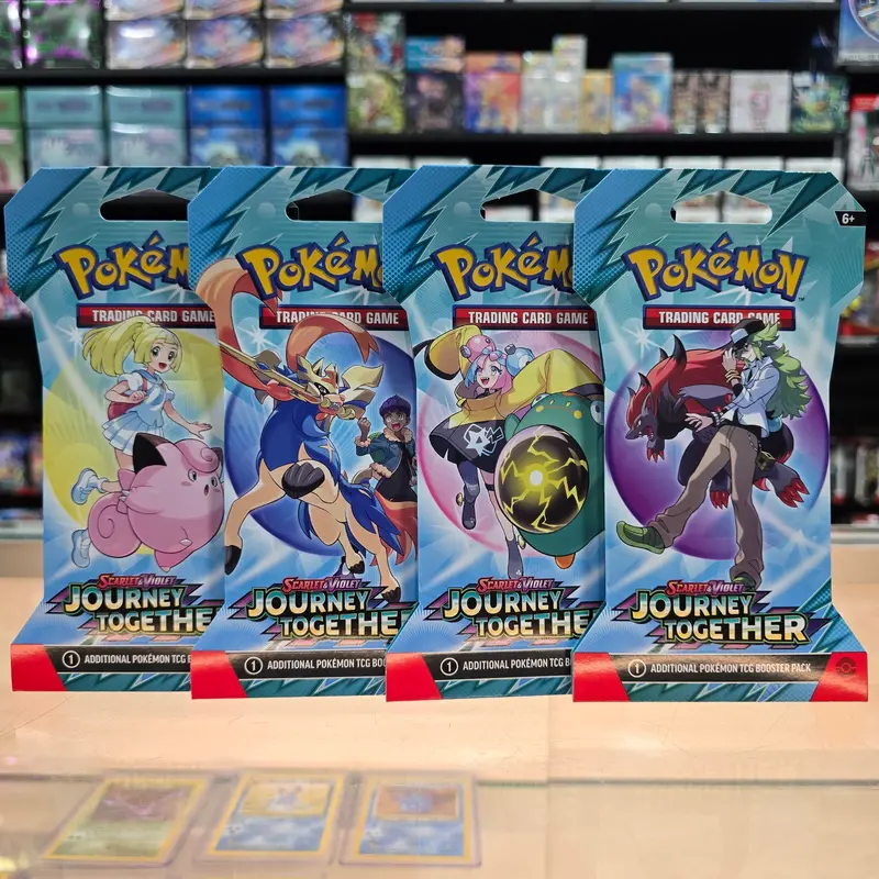 Pokémon Tcg: Scarlet & Violet: Journey Together - Sleeved Booster Pack (Limit 8) 1