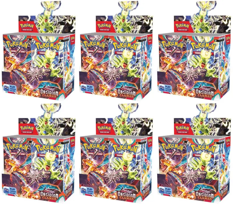Pokémon Tcg: Scarlet & Violet: Obsidian Flames - Booster Box Case 1