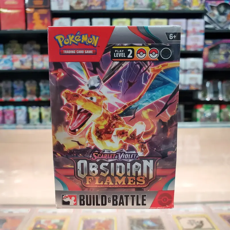 Pokémon Tcg: Scarlet & Violet: Obsidian Flames - Build And Battle Box 1