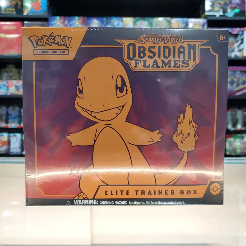 Pokémon Tcg: Scarlet & Violet: Obsidian Flames - Elite Trainer Box 1