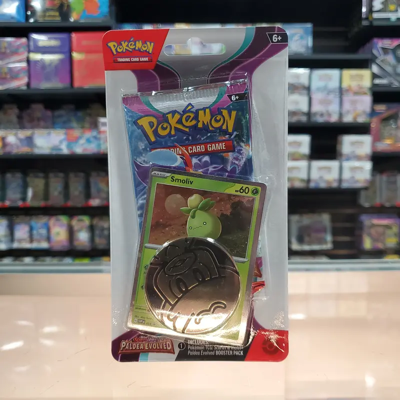 Pokémon Tcg: Scarlet & Violet: Paldea Evolved - Checklane Blister (Smoliv) 1