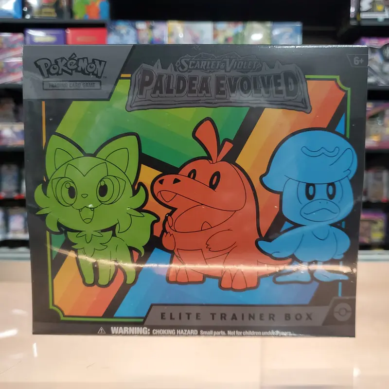 Pokémon Tcg: Scarlet & Violet: Paldea Evolved - Elite Trainer Box 1