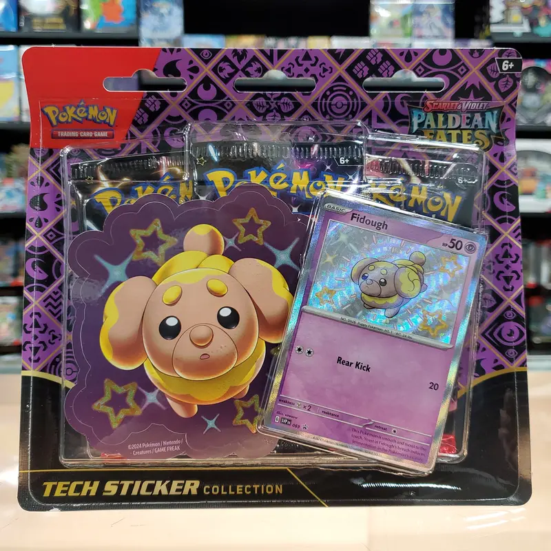 Pokémon Tcg: Scarlet & Violet: Paldean Fates - Tech Sticker Collection (Fidough) 1