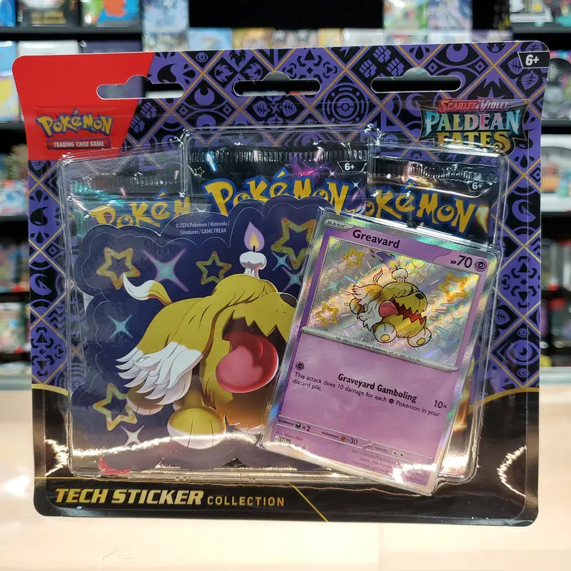 Pokémon Tcg: Scarlet & Violet: Paldean Fates - Tech Sticker Collection (Greavard) 1