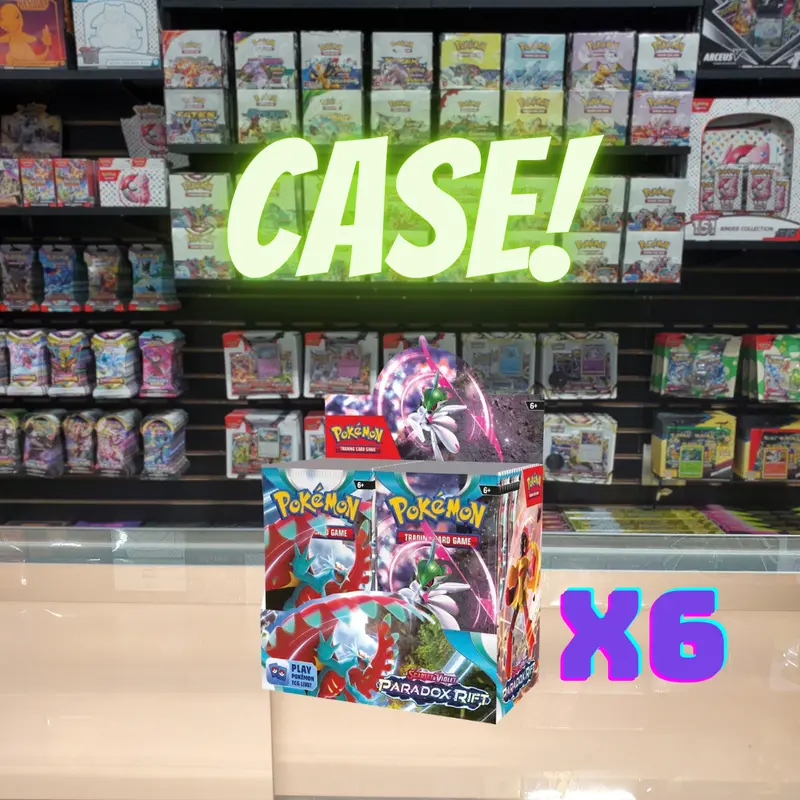 Pokémon Tcg: Scarlet & Violet: Paradox Rift - Booster Box Case (6) 1