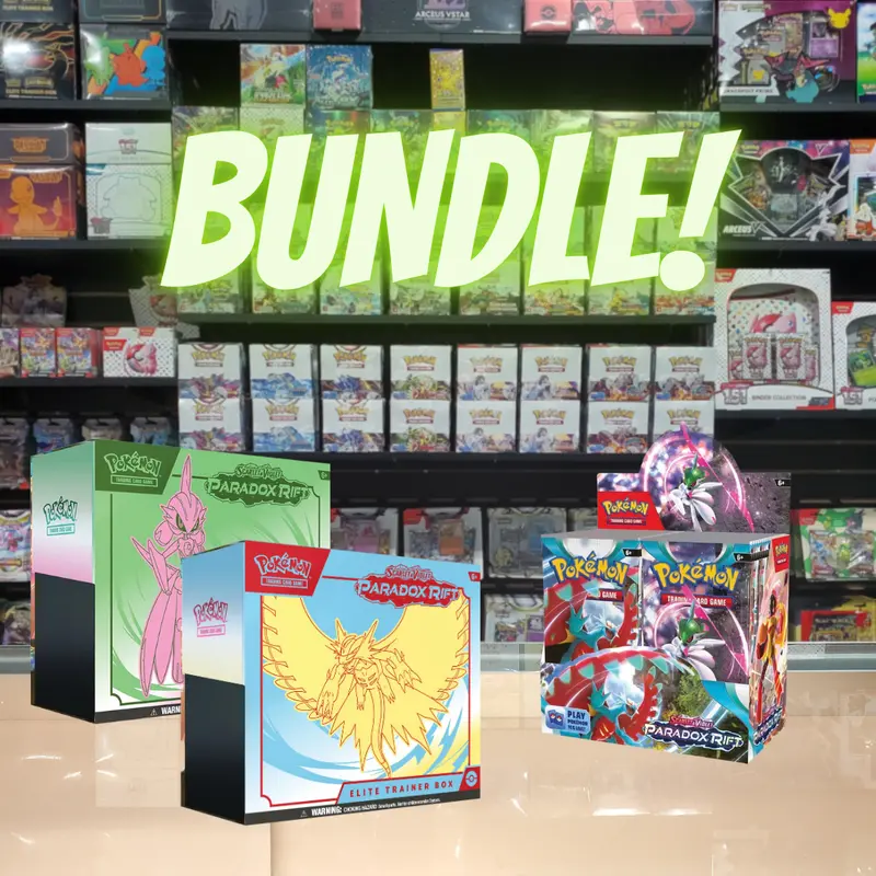 Pokémon Tcg: Scarlet & Violet: Paradox Rift - Booster Box / Elite Trainer Box Bundle 1